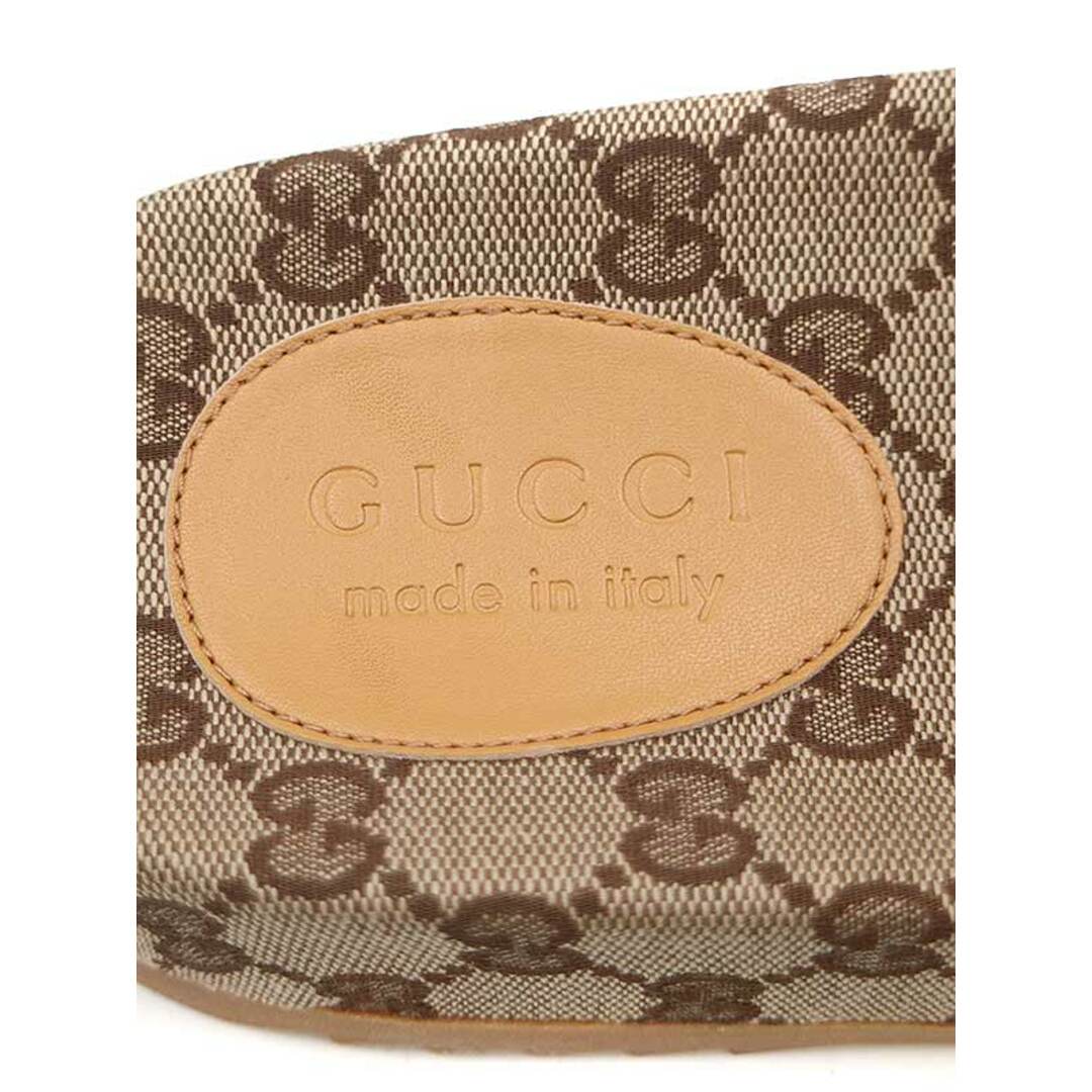 Gucci(グッチ)のGUCCI グッチ GGキャンバス スライドサンダル ベージュ サイズ：9 メンズの靴/シューズ(サンダル)の商品写真