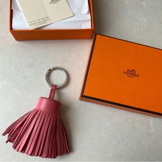 エルメス(Hermes)のエルメス☆カルメン　キーリング☆ローズアザレ(キーホルダー)