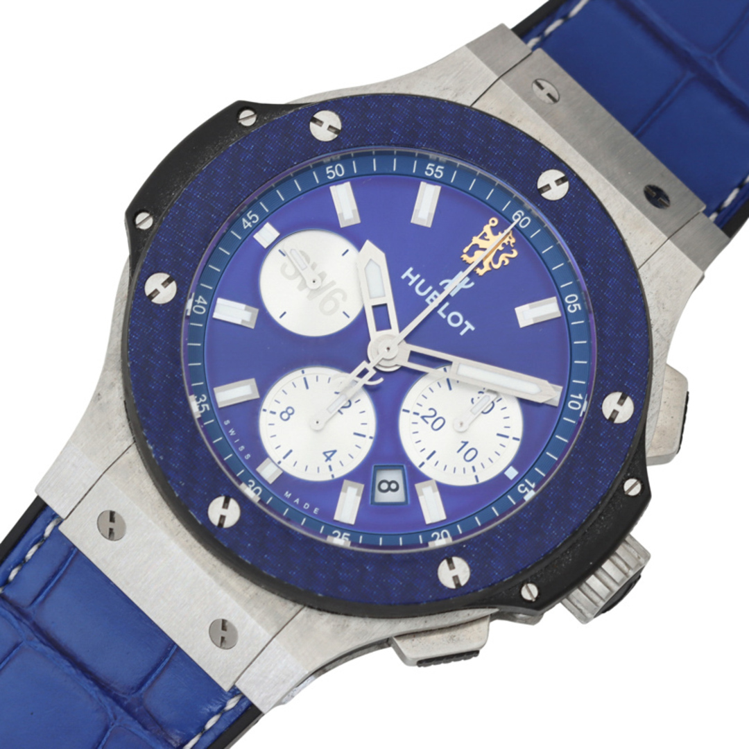 ウブロ HUBLOT ビッグバン チェルシー FC 限定200本 301.SY.7129.LR.CFC17 SS/チタン/カーボン 自動巻き メンズ 腕時計