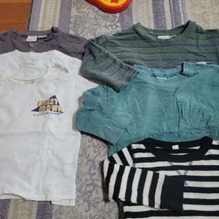 ザラキッズ(ZARA KIDS)のZARA BREEZE petit main 80 長袖、半袖まとめ売り(Tシャツ/カットソー)