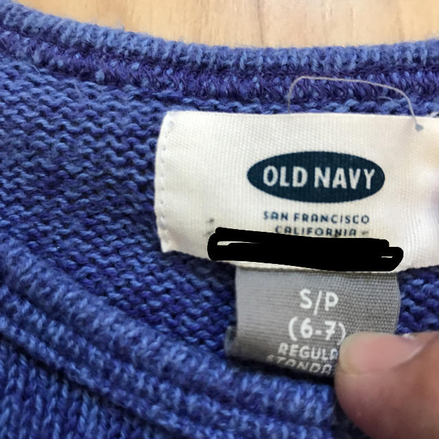 Old Navy(オールドネイビー)の120cm.  セーター キッズ/ベビー/マタニティのキッズ服女の子用(90cm~)(ニット)の商品写真