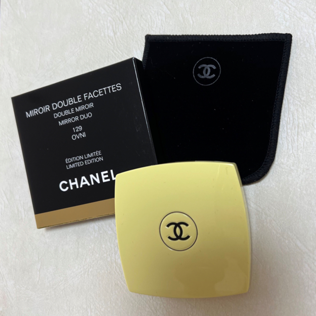 CHANEL シャネル ミラー 限定 カラー イエロー 黄色 129 オヴニー