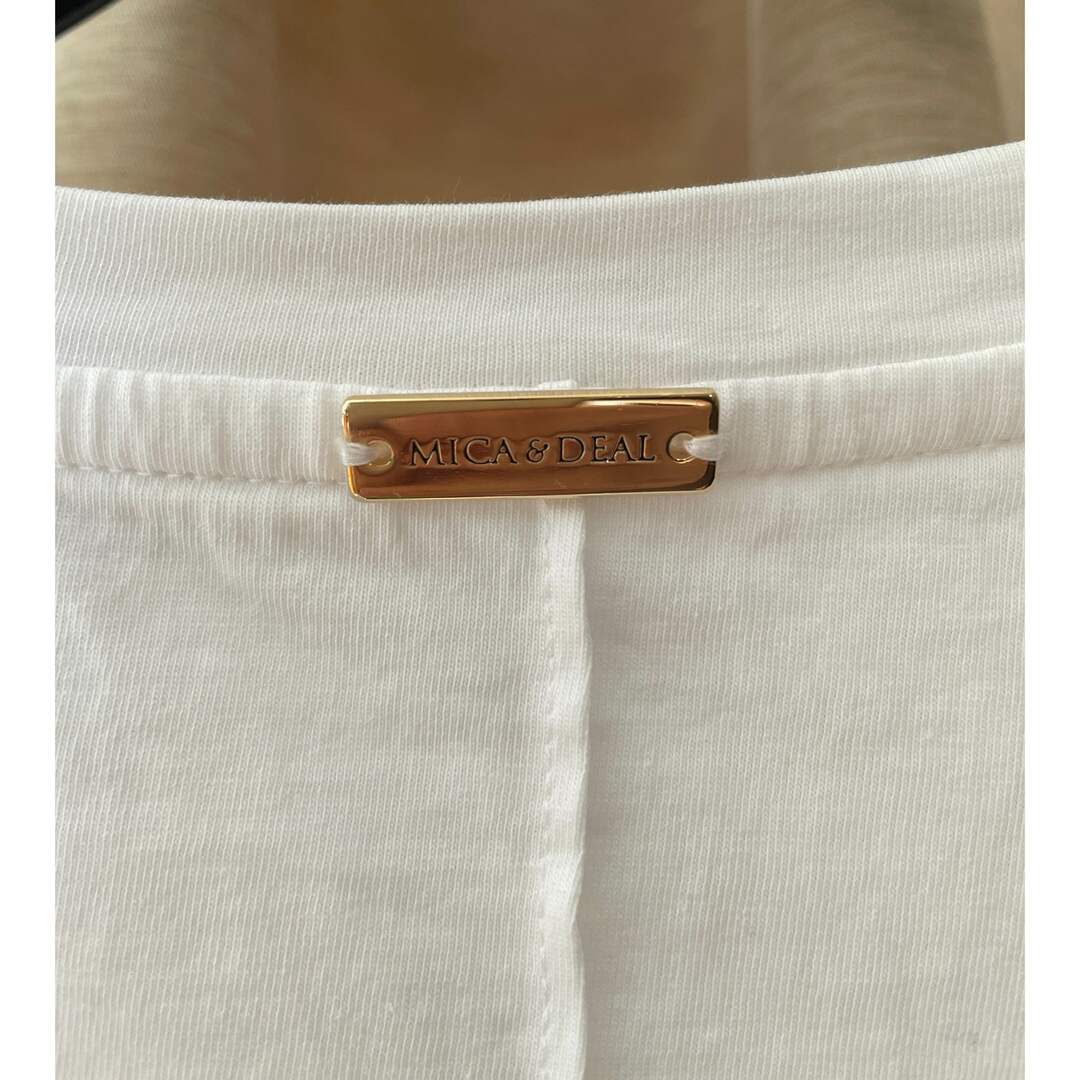 MICA&DEAL(マイカアンドディール)のMICA＆DEAL MANTLE ロゴT レディースのトップス(Tシャツ(半袖/袖なし))の商品写真
