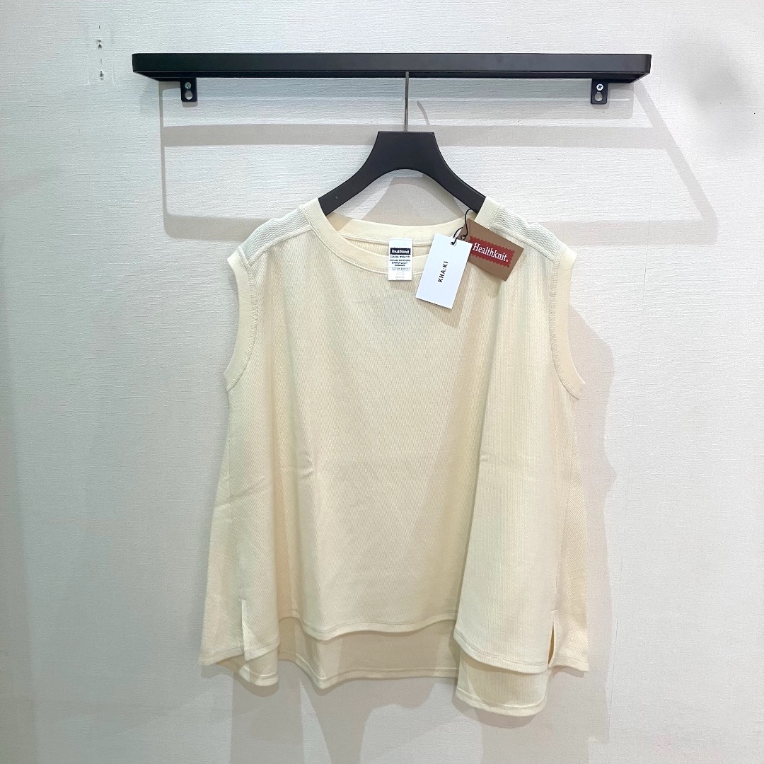 KHA:KI - 新品 KHA:KI x Healthknit カーキ　ヘルスニット　コラボ