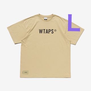 ダブルタップス(W)taps)のWTAPS 23ss SPOT SIGN ベージュ L tシャツ (Tシャツ/カットソー(半袖/袖なし))