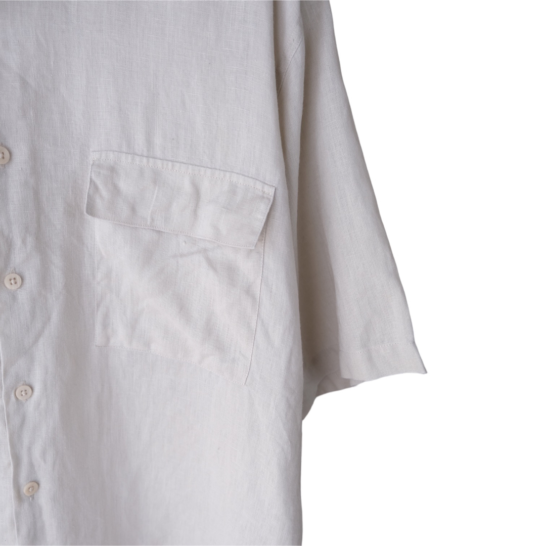 BRUNO Beige Linen Shirt