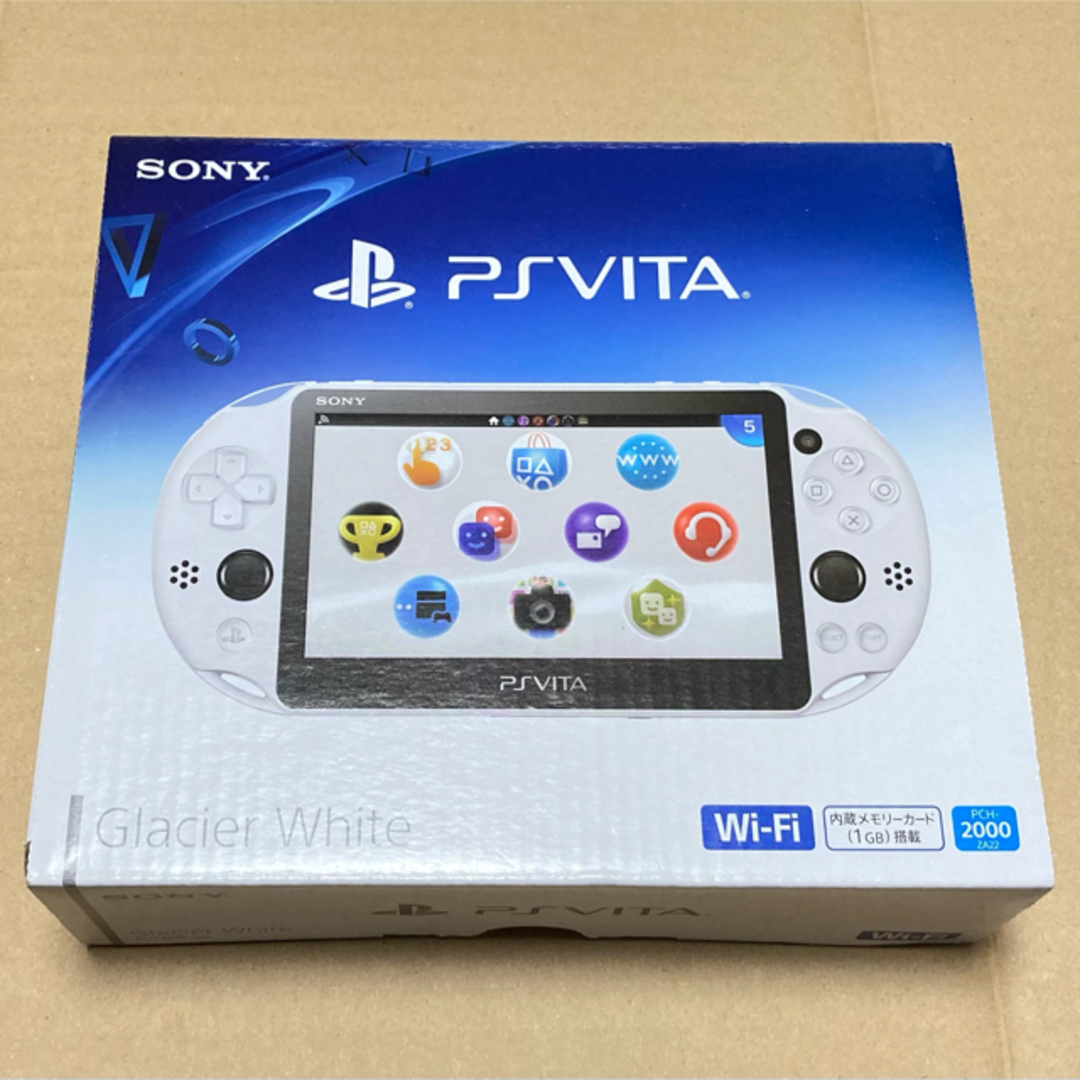 【新品未使用品】PS Vita PCH-2000ZA22 グレイシャーホワイト