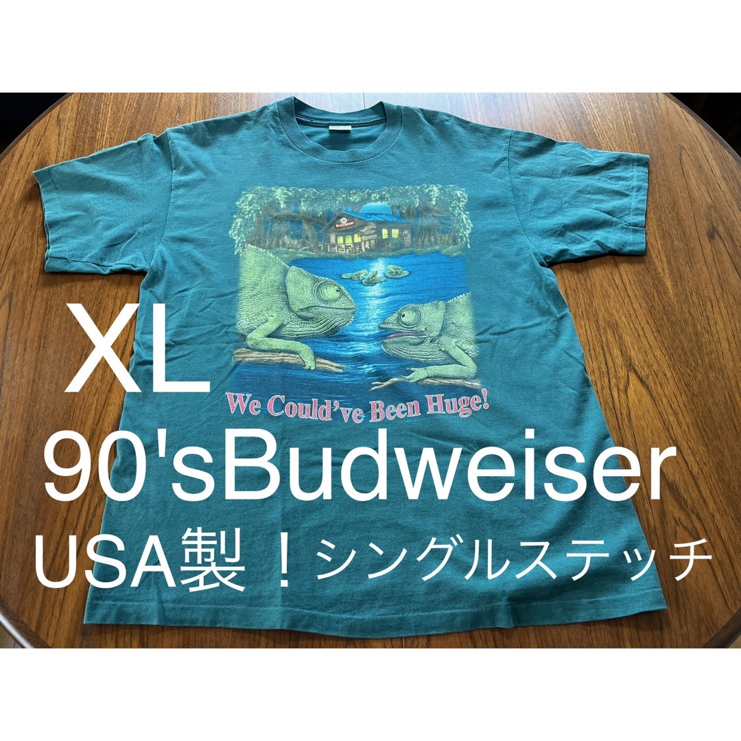 90's vintage Budweiser Tシャツ　Marlboro