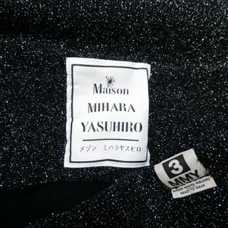 Maison MIHARA YASUHIRO - 極美品 Maison MIHARA YASUHIRO メタリック