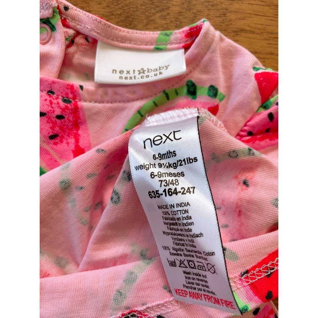 ZARA KIDS(ザラキッズ)のZARA ⭐︎NEXT   ワンピース キッズ/ベビー/マタニティのベビー服(~85cm)(ワンピース)の商品写真