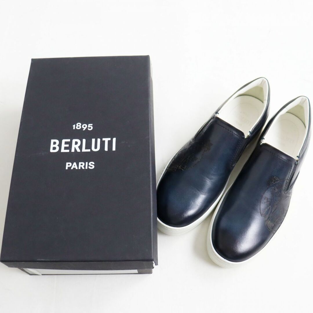 極美品○BERLUTI ベルルッティ プレイタイム スクリットカリグラフィ