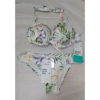 エイチアンドエム(H&M)のH&M ボタニカル ボタニカル柄 花柄 ビキニ セット 水着 スイムウェア(水着)