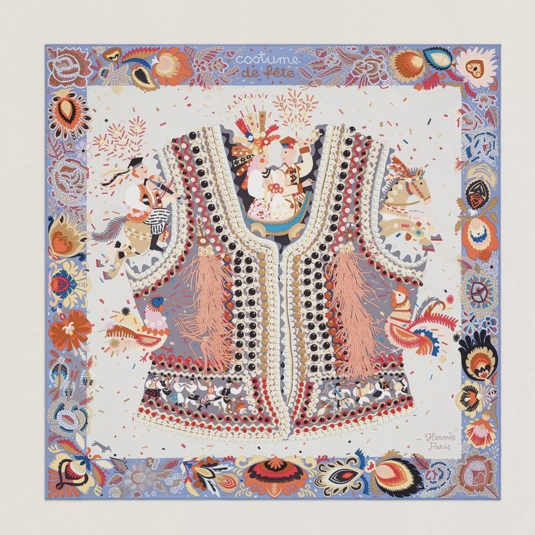 Hermes - 2023SS/HERMES/エルメス カレ90 《コスチューム・ドゥ