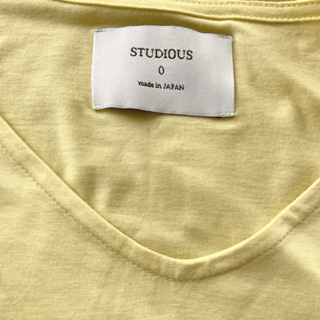 STUDIOUS(ステュディオス)の【9/30まで出品ラストSALE】ステュディオスSTUDIOUSデザイントップス レディースのトップス(Tシャツ(半袖/袖なし))の商品写真