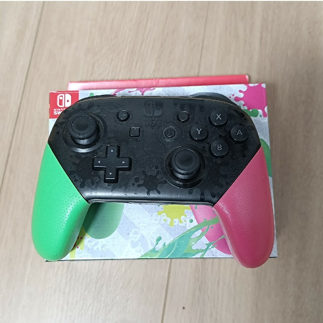 10周年記念イベントが NINTENDO SWITCH PROコントローラー スプラトゥーン2 エテ…