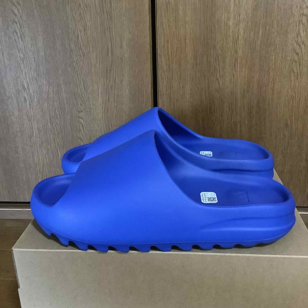 adidas yeezy slide azure 31.5cm イージースライド