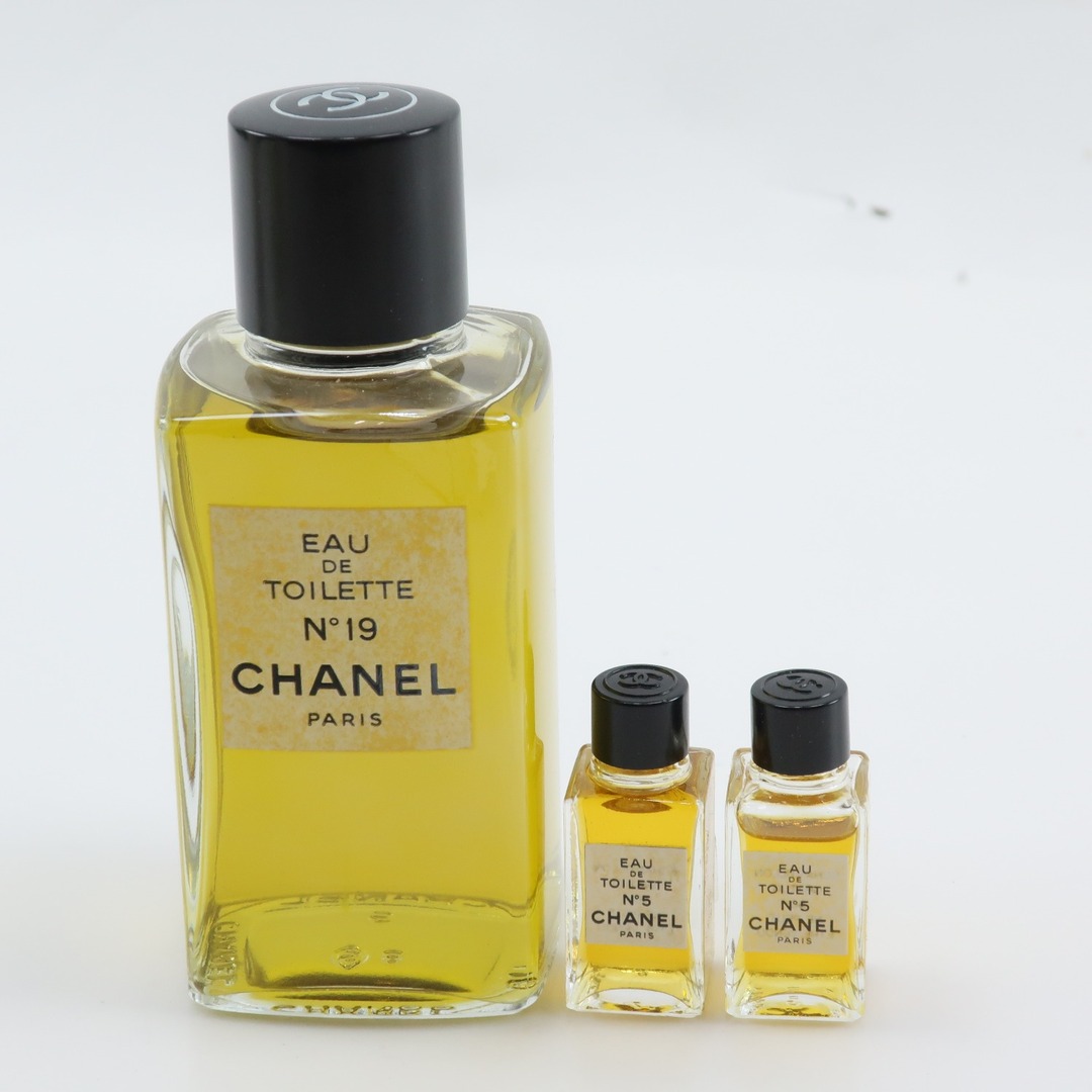 CHANEL - 【CHANEL】シャネル N°19 118ml×1本 N°5 5ml×2本 開封済み