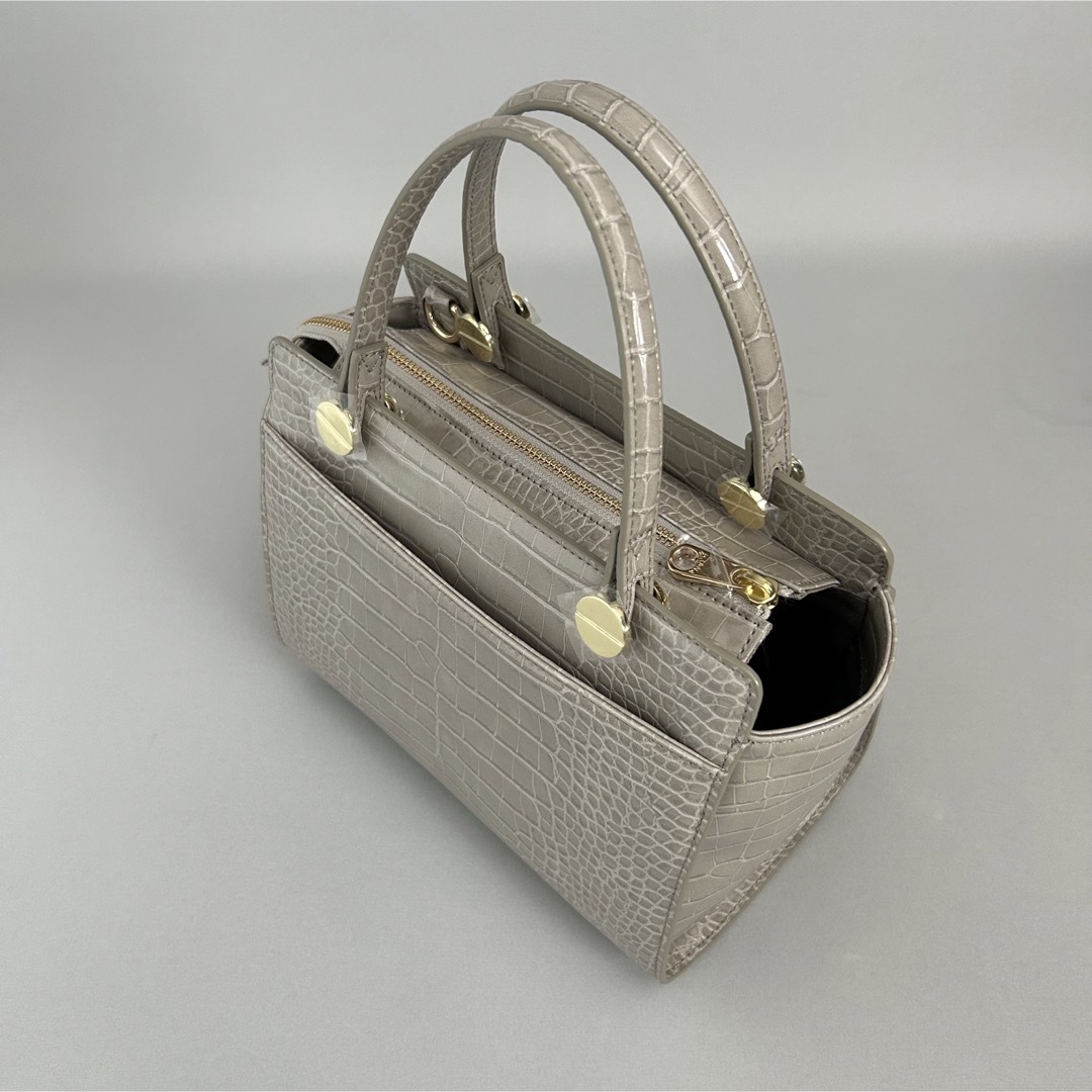 定価1.5万 未使用品 DIANA ダイアナ クロコ ハンド ショルダーバッグ