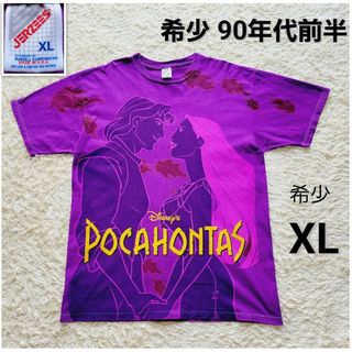 ディズニー(Disney)の【超希少】サイズXL 90s　ヴィンテージ　ディズニー　ポカホンタス　Tシャツ(Tシャツ/カットソー(半袖/袖なし))