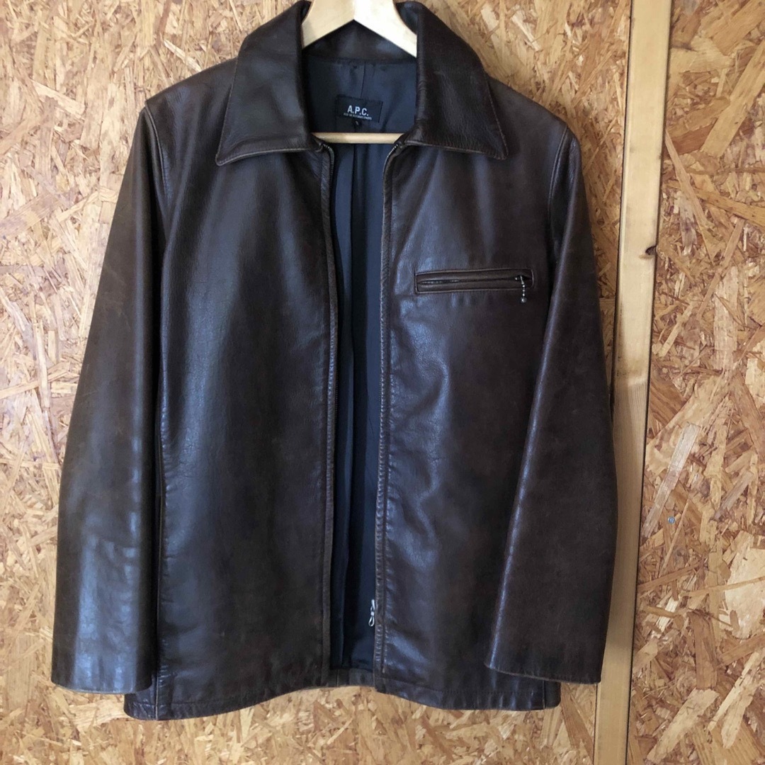 A.P.C レザージャケット