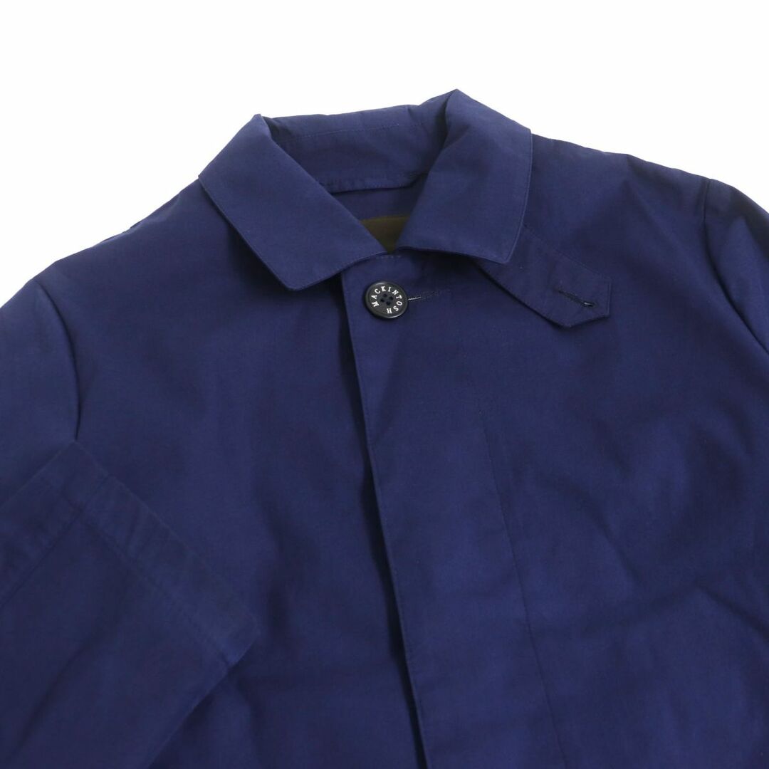 売れ筋】 中古 MACKINTOSH ステンカラー コート デニムコットン