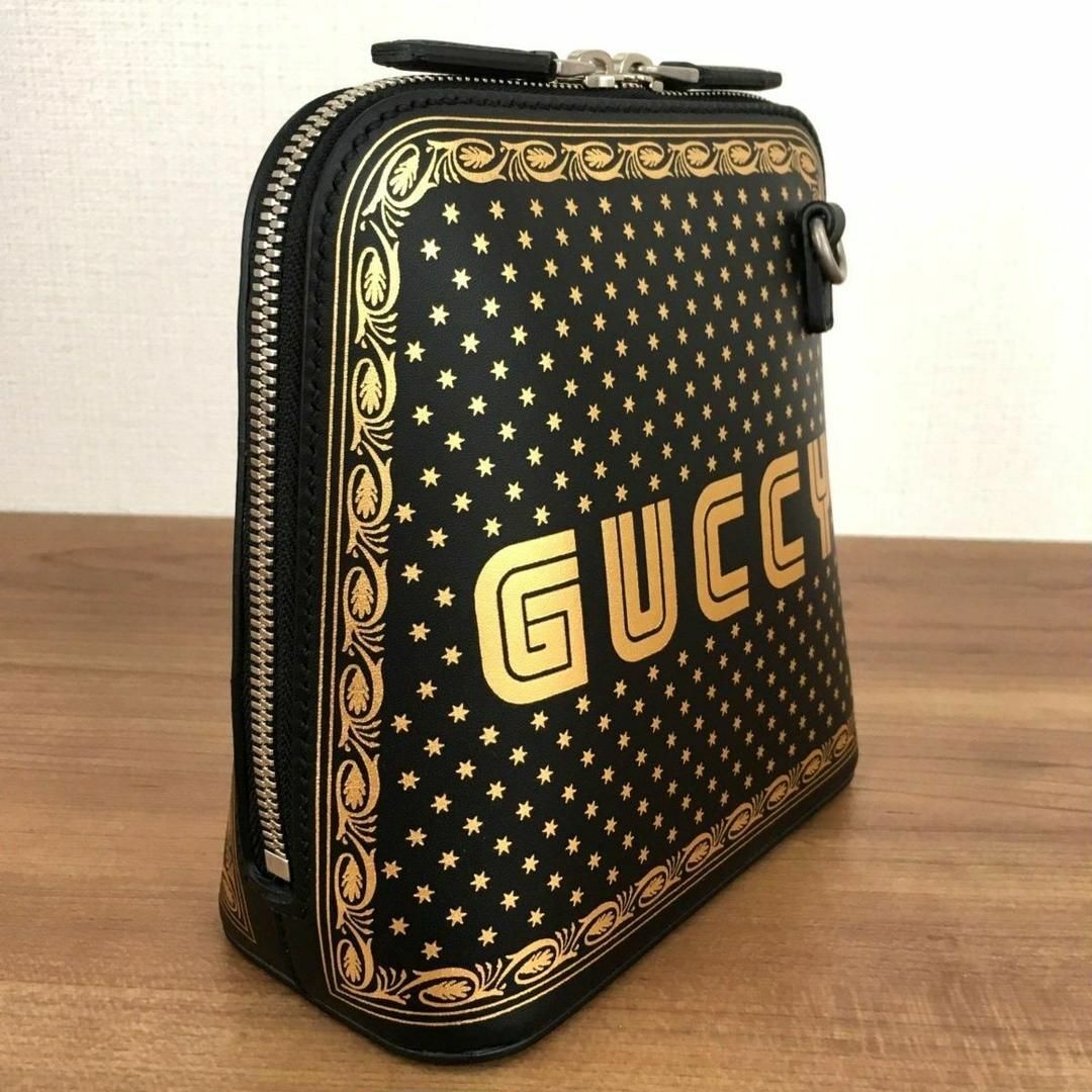Gucci - 未使用品 GUCCI ミニショルダーバッグ GUCCY セガコラボ 61の