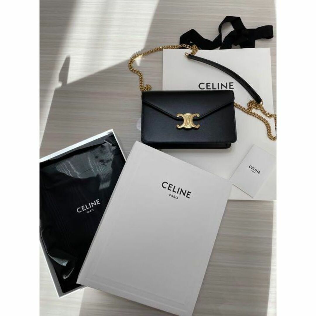 CELINE セリーヌ チェーンウォレット ショルダー バッグ