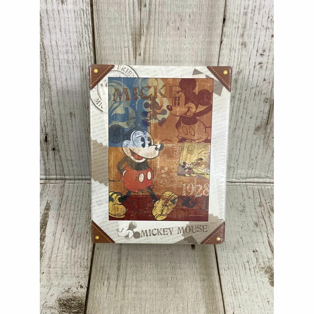 ミッキーマウス ジグソーパズル 木製フレーム付き 完成品（C