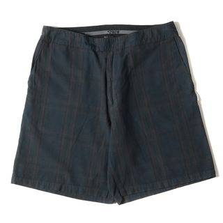 ダブルタップス(W)taps)のWTAPS ダブルタップス パンツ サイズ:L 20SS コットン チェック イージーショーツ DUTY SHORTS 03 ブルー ボトムス ショートパンツ 【メンズ】【中古】(ショートパンツ)