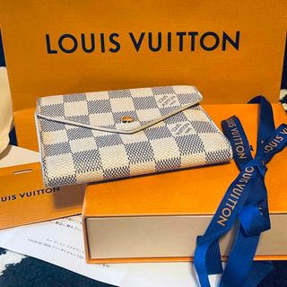 ルイヴィトン(LOUIS VUITTON)のルイヴィトン ボルトフォイユ ウィクトリーヌ ダミエアズール  ケアクリーニング(財布)