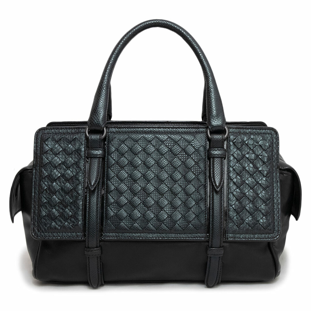 美品【BOTTEGA VENETA】ショルダーバッグ イントレチャート パイソン