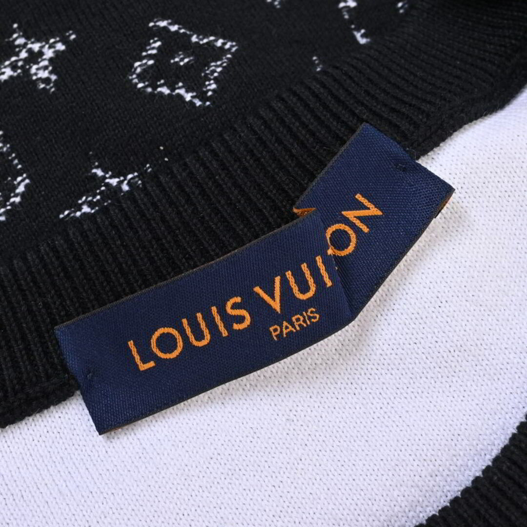 LOUIS VUITTON(ルイヴィトン)のLOUIS VUITTON グラデーション モノグラム コットン ニット メンズのトップス(ニット/セーター)の商品写真