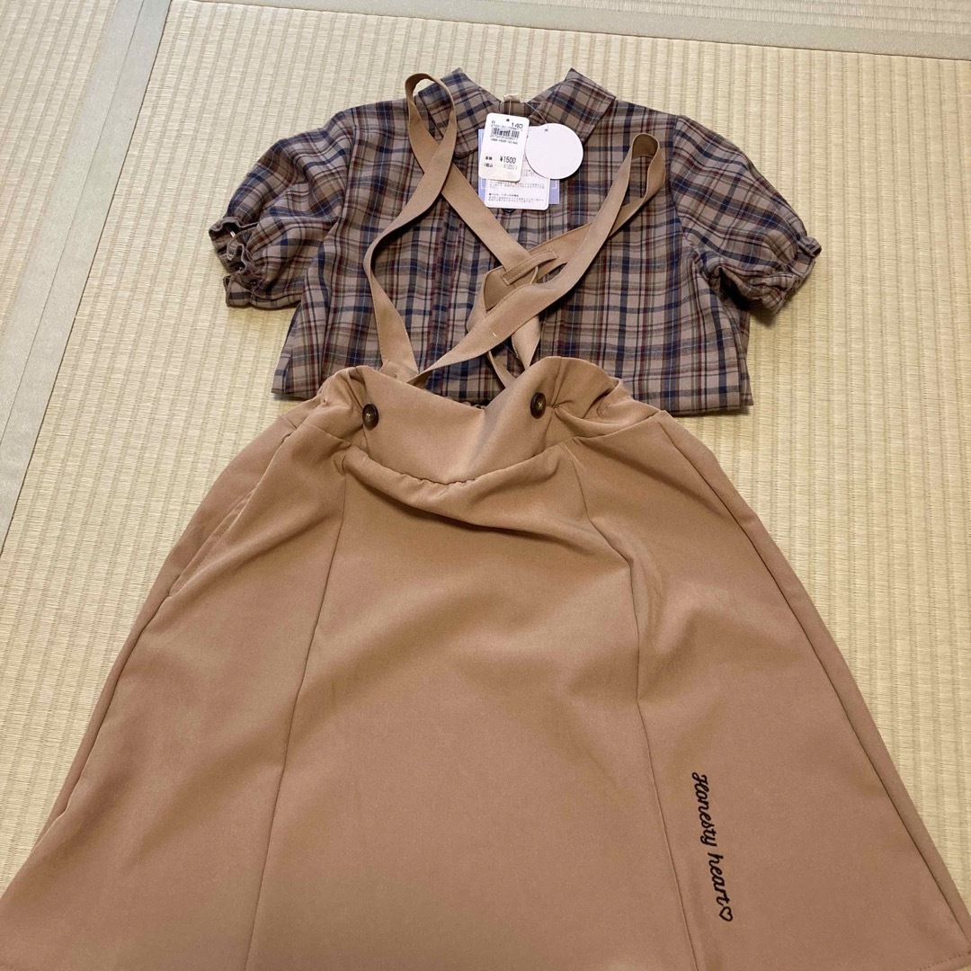 ワンピース140 キッズ/ベビー/マタニティのキッズ服女の子用(90cm~)(ワンピース)の商品写真