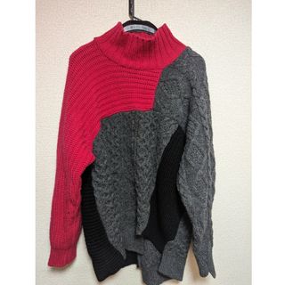 kolor18aw クレイジーパターンニット サイズ3