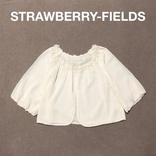 STRAWBERRY-FIELDS - STRAWBERRY-FIELDS【ストロベリーフィールズ】お花シフォンボレロ