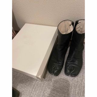 マルタンマルジェラ(Maison Martin Margiela)のMAISON MARGIELA マルジェラ 足袋ブーツ BLACK 42(ブーツ)