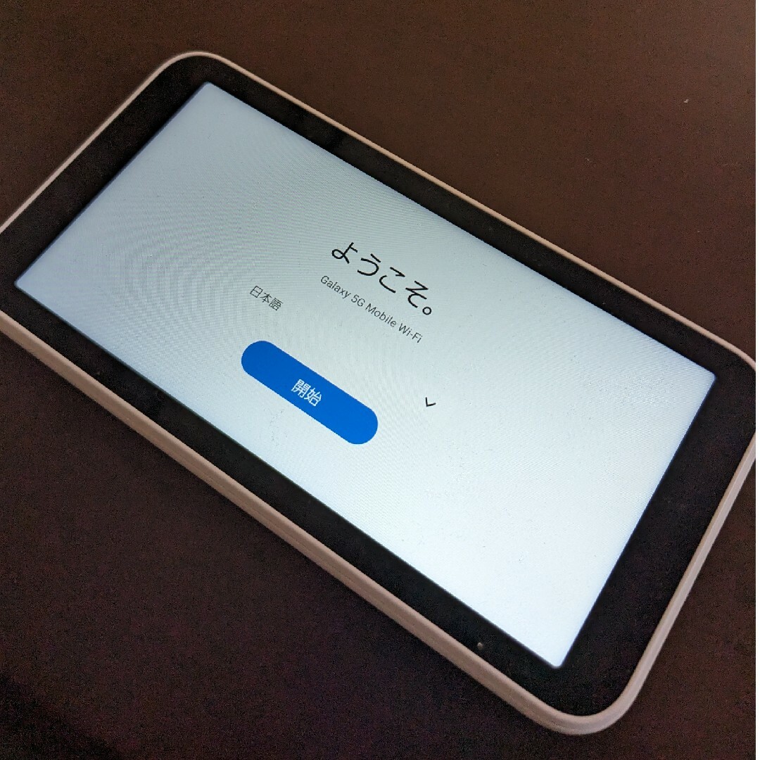 SAMSUNG - Galaxy 5G Mobile Wi-Fi SCR01の通販 by リコ's shop