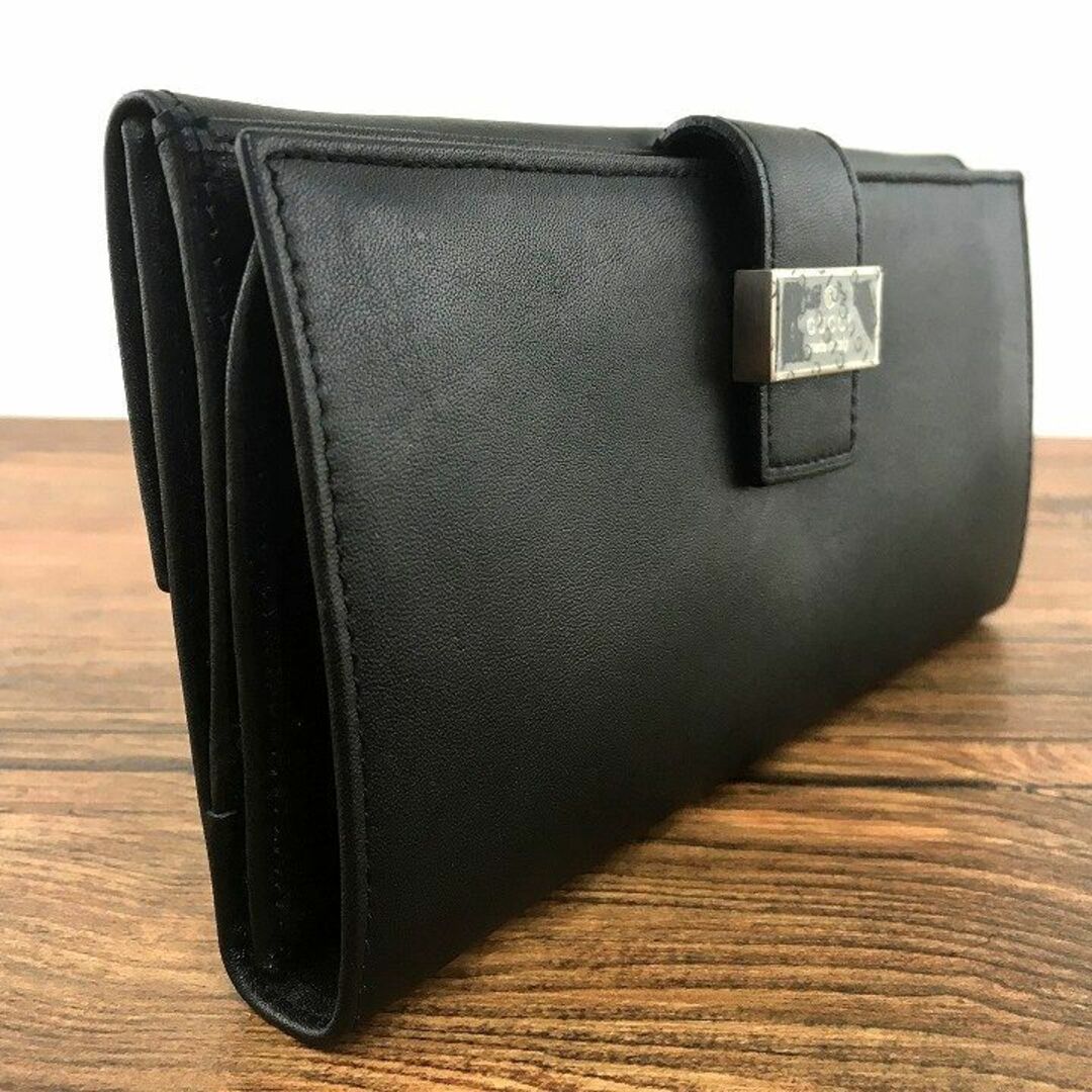 Gucci - 美品 GUCCI 長財布 035.0416.2103 ブラック 473の通販 by old