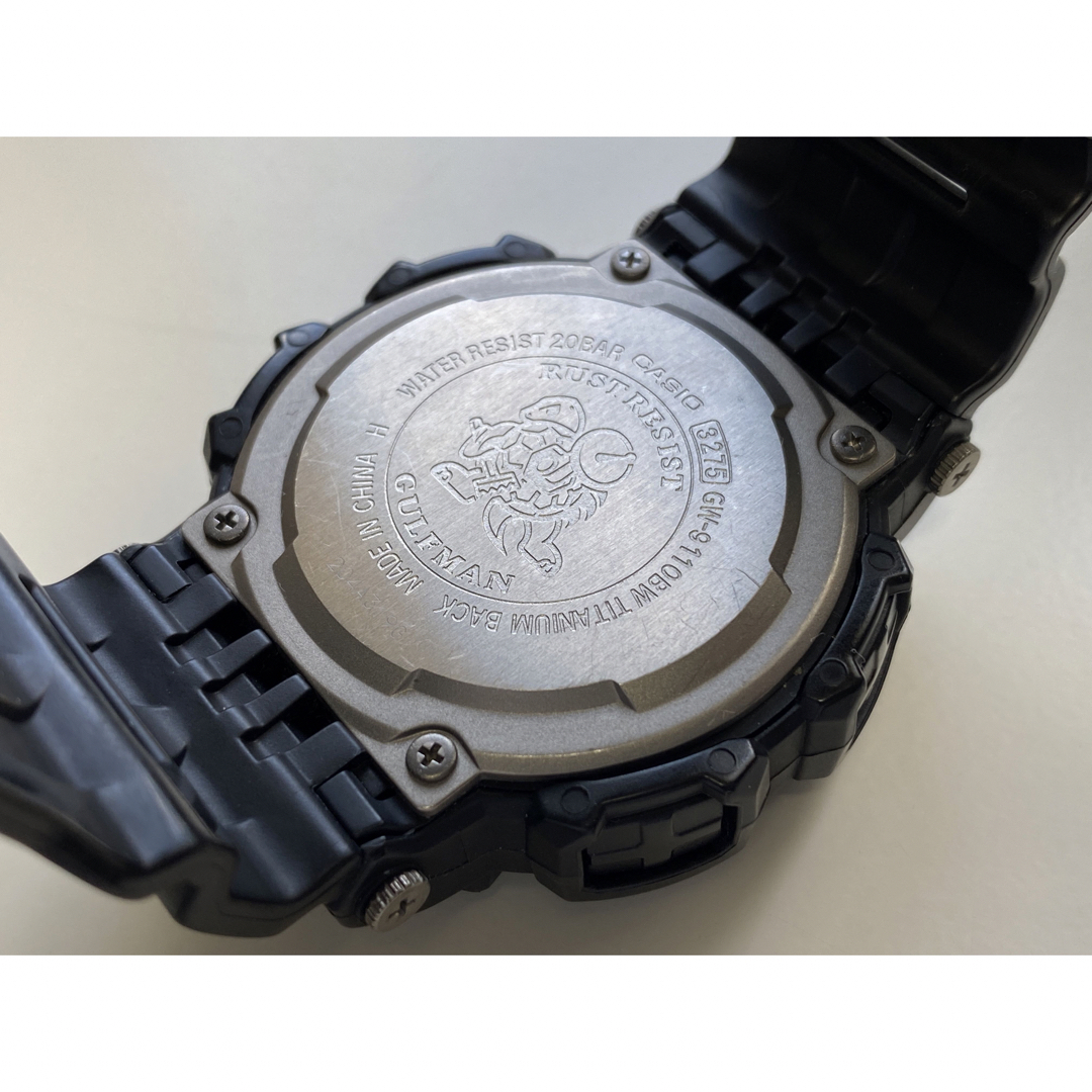 カシオG-SHOCK GW-9110 ブラック電波　ソーラー　ガルフマン　美品