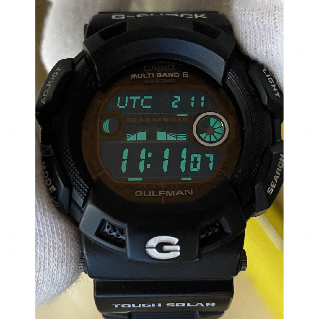 カシオG-SHOCK GW-9110 ブラック電波　ソーラー　ガルフマン　美品