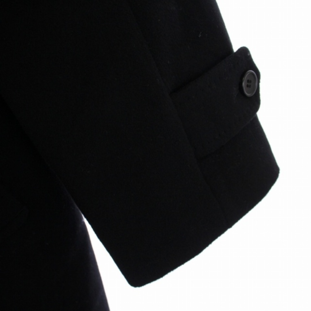 Kinloch Anderson ステンカラーコート ロング カシミヤ 黒 ステン