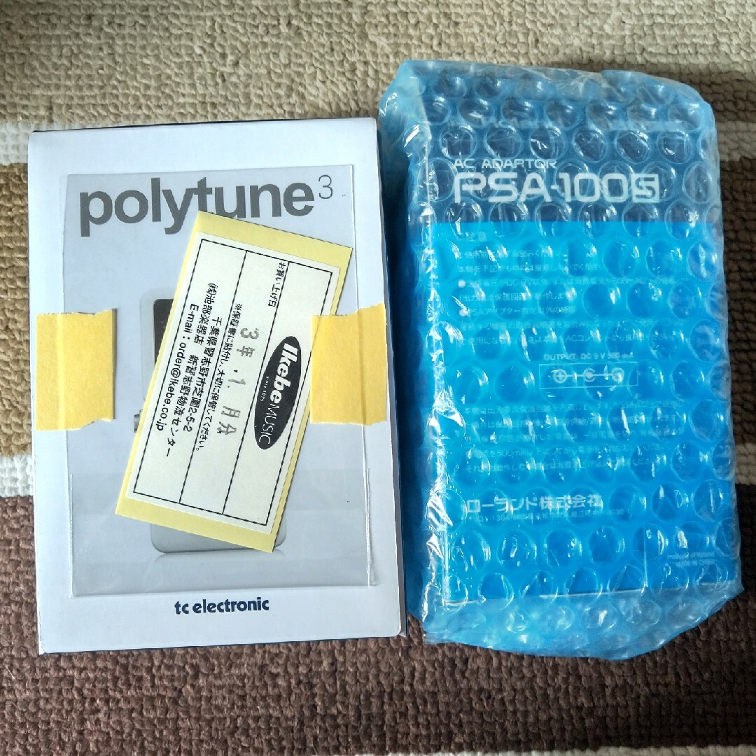 polytune3とRoland psa100sセット売り