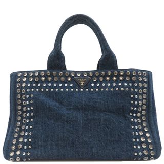 プラダ カナパ トートバッグ(レディース)(シルバー/銀色系)の通販 32