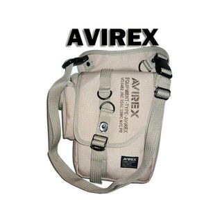 アヴィレックス(AVIREX)のアヴィレックス 2WAYレッグバッグ AVX348 ベージュ(ショルダーバッグ)