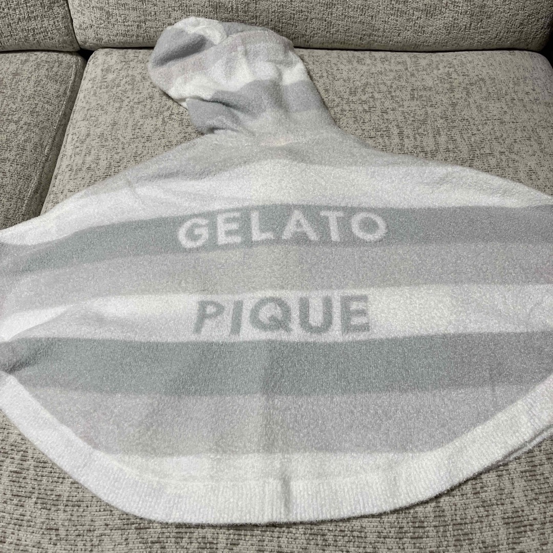 gelato pique(ジェラートピケ)の最終価格！ジェラートピケポンチョ キッズ/ベビー/マタニティのベビー服(~85cm)(その他)の商品写真