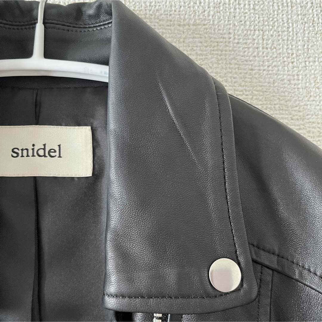 SNIDEL(スナイデル)のsnidel♡ライダースジャケット レディースのジャケット/アウター(ライダースジャケット)の商品写真