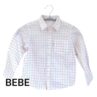 ベベ(BeBe)の【BEBE】長袖 シャツ 入学式 卒園式 お食事会 結婚式 チェック 冷房対策(ブラウス)