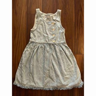 ザラキッズ(ZARA KIDS)のZARA デニム　ワンピ　サイズ140(ワンピース)