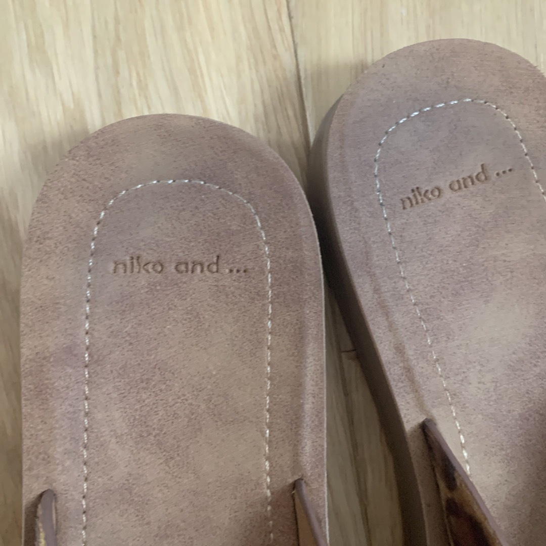 niko and...(ニコアンド)のかすみ様専用　niko and... サンダル レディースの靴/シューズ(サンダル)の商品写真