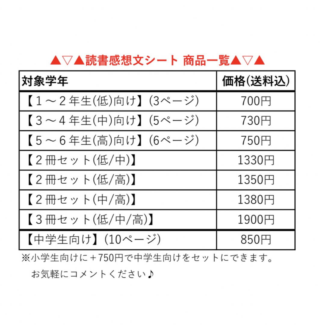 【５〜６年生向け】これで書ける！読書感想文シート エンタメ/ホビーの本(語学/参考書)の商品写真